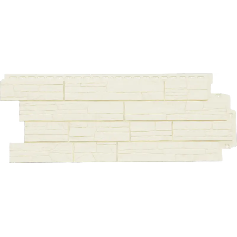 Фасадная панель Grand Line Сланец, Classic, Молочный-mini