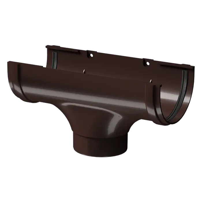 Воронка желоба Docke Premium шоколад (RAL 8019)-mini