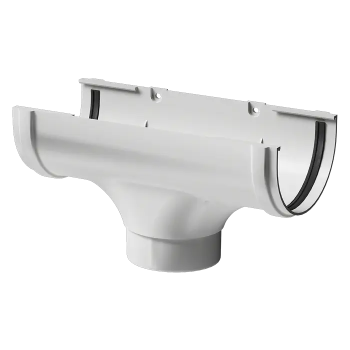 Воронка желоба Docke Premium пломбир (RAL 9003)-mini