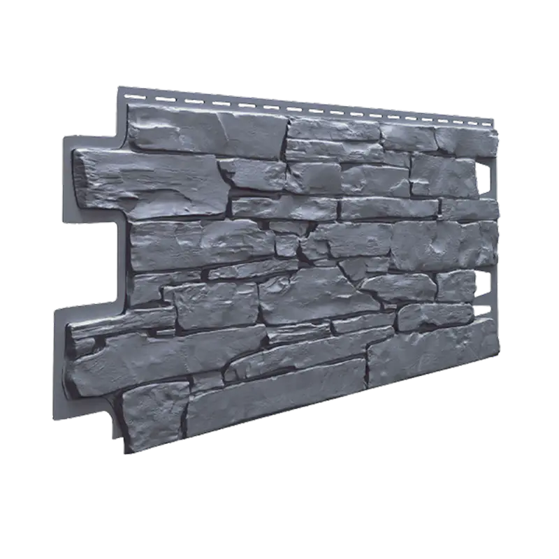 Фасадная панель ТЕХНОНИКОЛЬ Оптима, Камень, Серый-mini