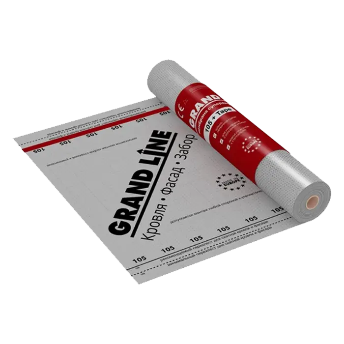 Мембрана супердиффузионная Grand Line 105+TAPE , 75м2-mini