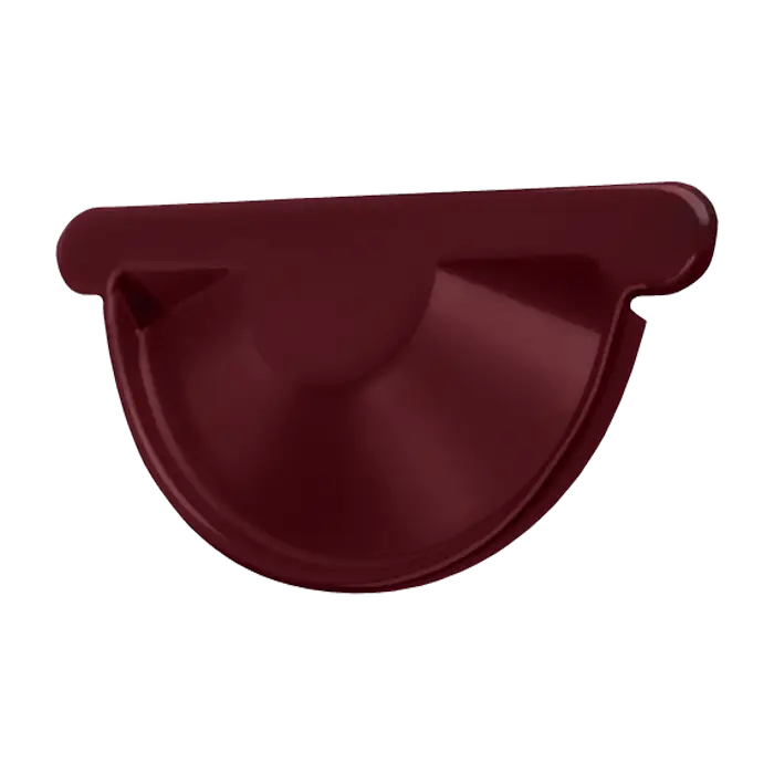 Заглушка желоба Grand Line PE 125/90 мм, RAL 3005-mini