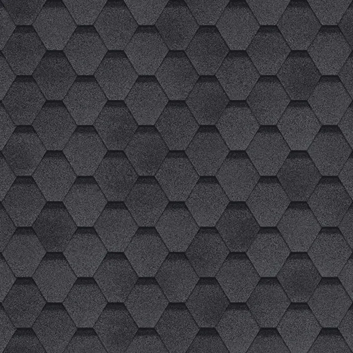 Гибкая черепица SHINGLAS Финская, Соната, Серый-mini