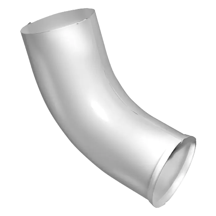 Колено стока Grand Line PU 150/100 мм, RAL 9003-mini