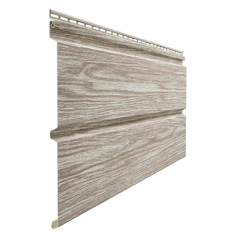 Виниловый сайдинг Брус D6S Монреаль Docke Lux 3.6 м, Орех-mini