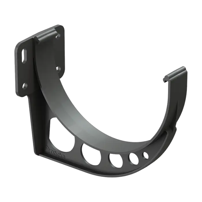 Кронштейн желоба Docke Standard серый (RAL 7024)-mini