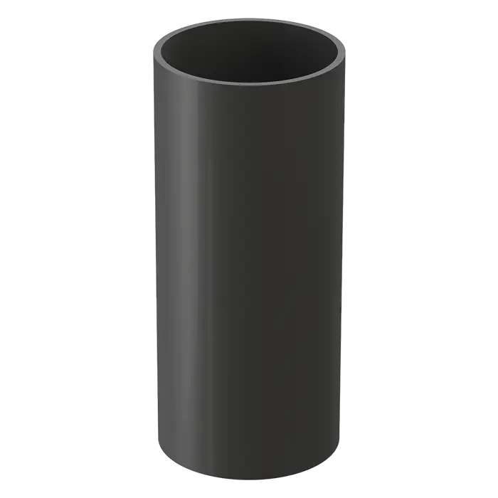 Труба водосточная 3 м Docke Premium графит (RAL 7024)-mini