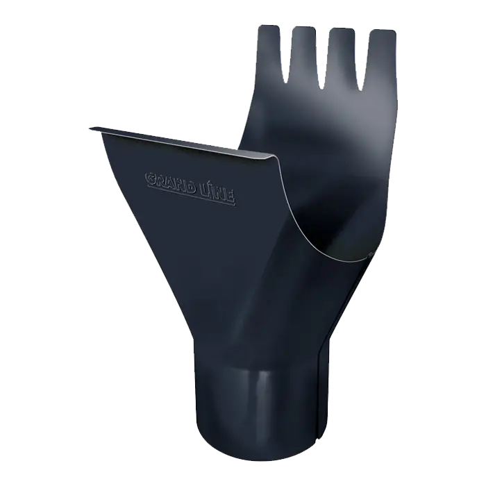 Воронка желоба Grand Line PU 150/100 мм, RAL 7024-mini