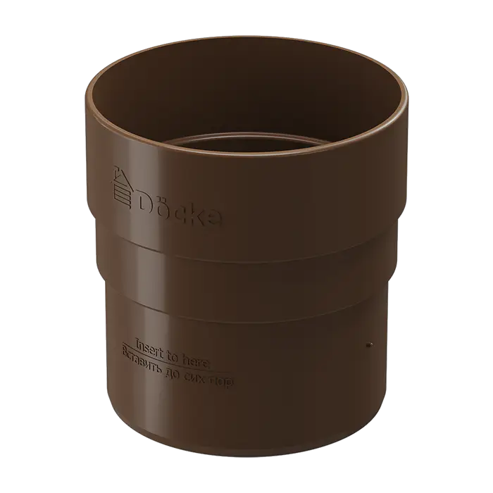 Муфта соединительная Docke Standard светло-коричневый (RAL 8017)-mini