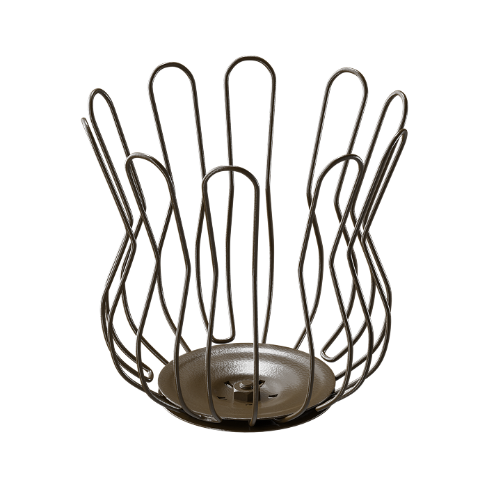 Сетка воронки Паук Docke Stal Standard, RAL 8017-mini