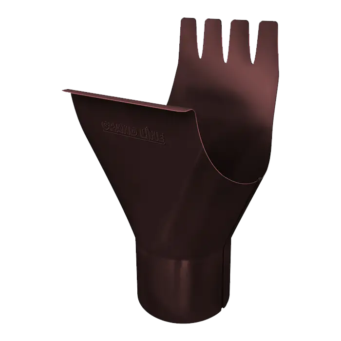 Воронка желоба Grand Line PU 150/100 мм, RAL 8017-mini