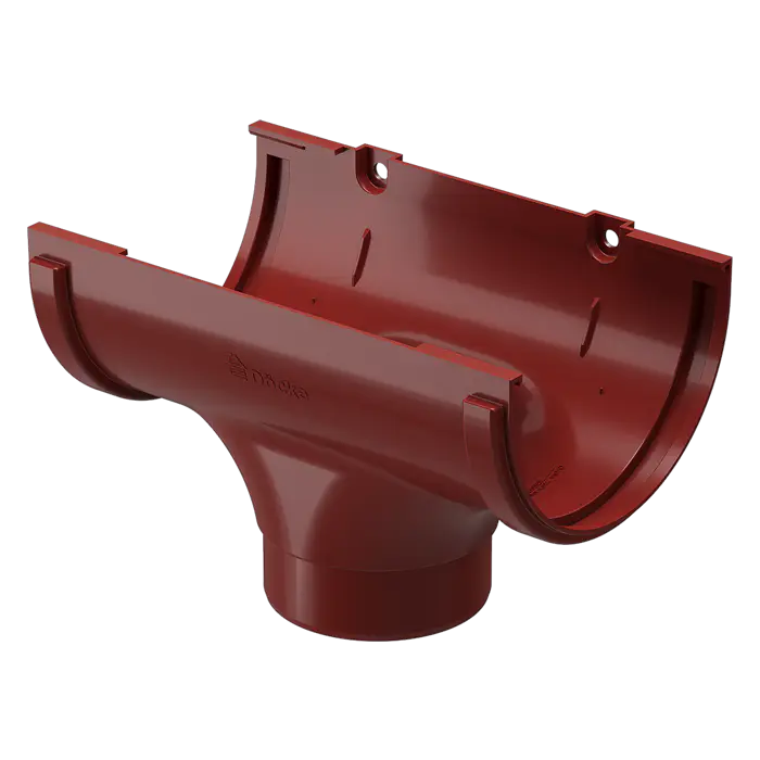 Воронка желоба Docke Standard красный (RAL 3005)-mini