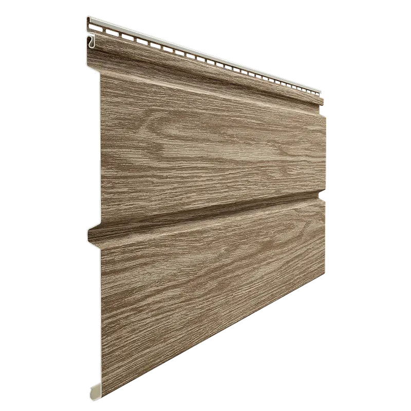 Виниловый сайдинг Брус D6S Монреаль Docke Lux 3.6 м, Кедр-mini