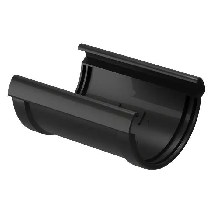 Соединитель желобов Docke Lux карбон (RR 33)-mini