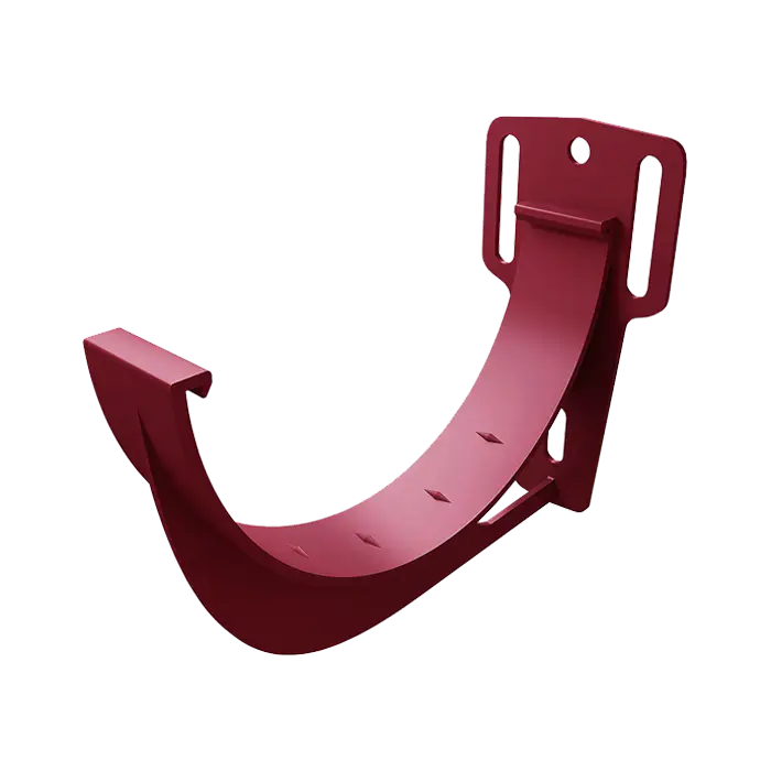 Кронштейн желоба slider Grand Line Классика 120 ПВХ бордо (RAL 3005)-mini