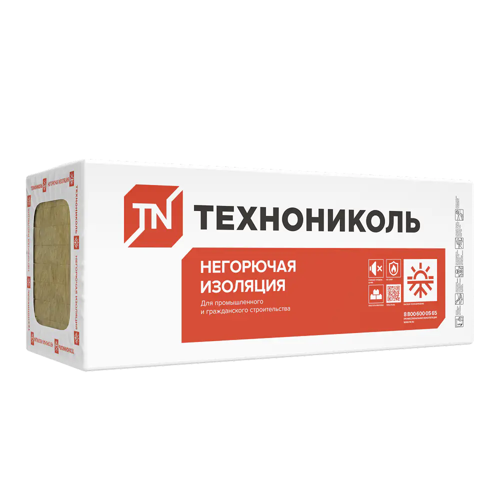 Утеплитель ТЕХНОЛАЙТ ЭКСТРА, 1200х600х100 мм, (6 плит, 4,32 кв.м)-mini