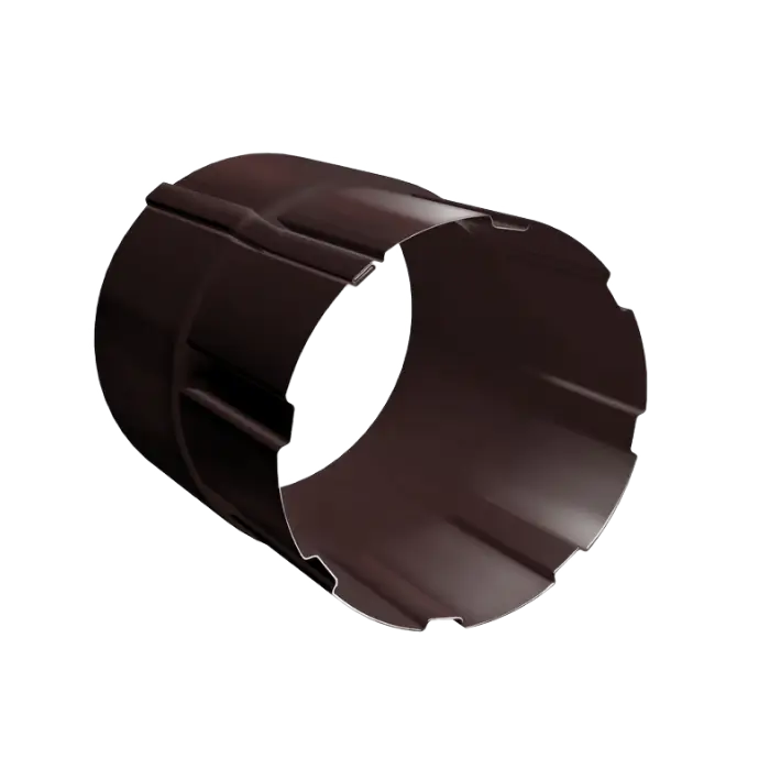 Соединитель трубы 100 мм Grand Line PU 150/100 мм, RAL 8017-mini