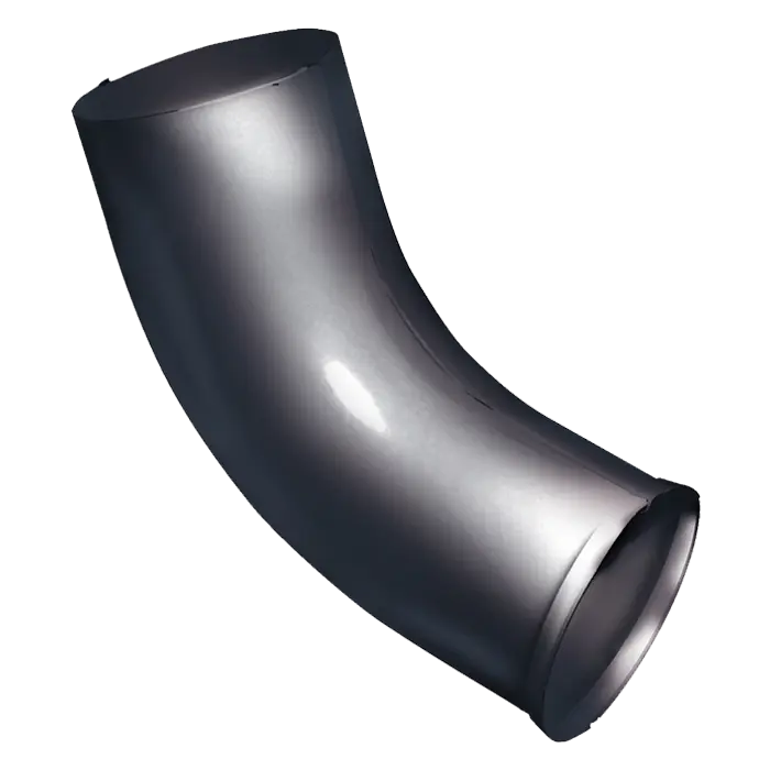 Колено стока Grand Line PU 150/100 мм, RAL 7024-mini