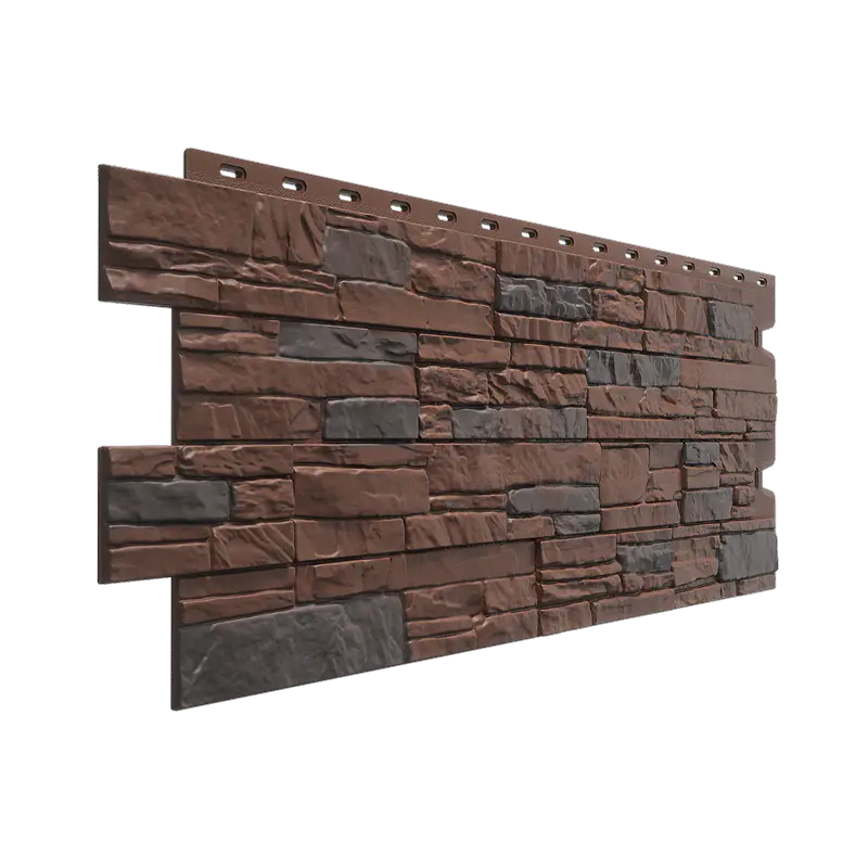 Фасадная панель Docke Stein, Premium, Тёмный орех-mini