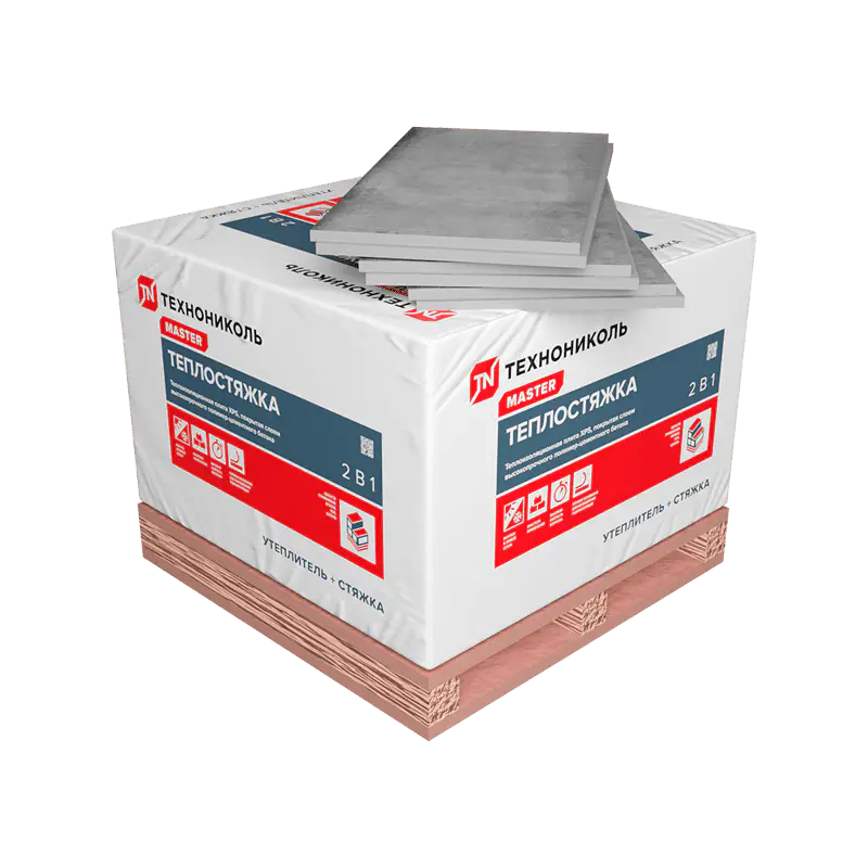 Сендвич-панель ТЕХНОНИКОЛЬ Ц-XPS (Теплостяжка Мастер) 50L-1-1180х580х60 мм, 28 шт-mini