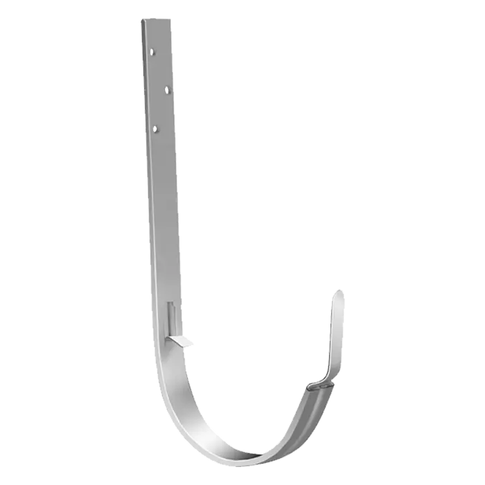 Кронштейн желоба Grand Line Дизайн 135 металлический белый (RAL 9003)-mini