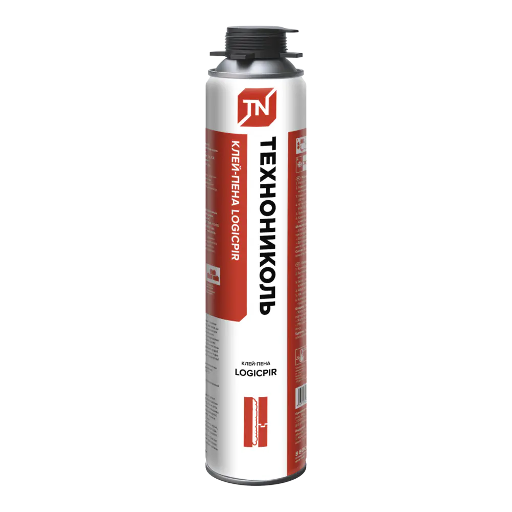 Клей-пена монтажная ТЕХНОНИКОЛЬ LOGICPIR, 1000 мл.-mini