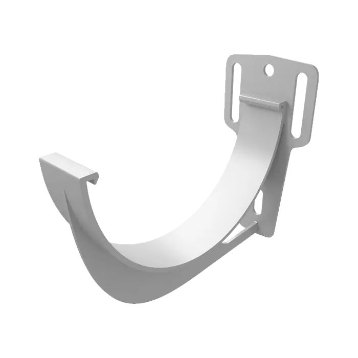 Кронштейн желоба slider Grand Line Классика 120 ПВХ белый (RAL 9003)-mini