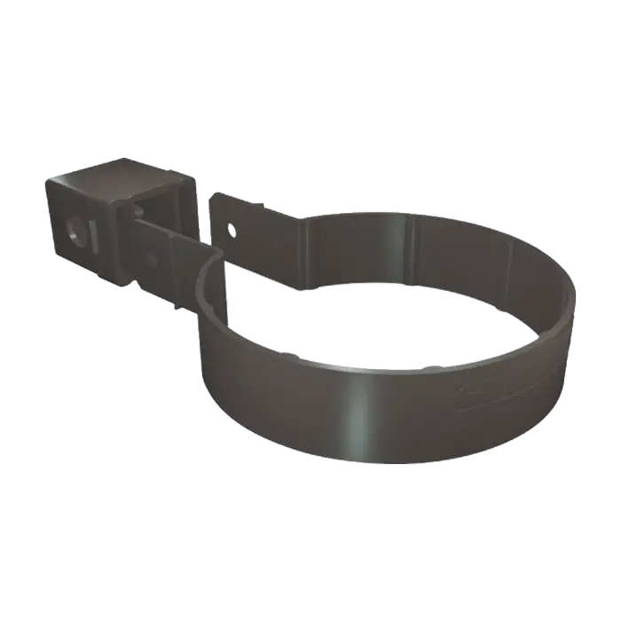 Хомут трубы Kliker Grand Line Premium графит (RAL 7024)-mini