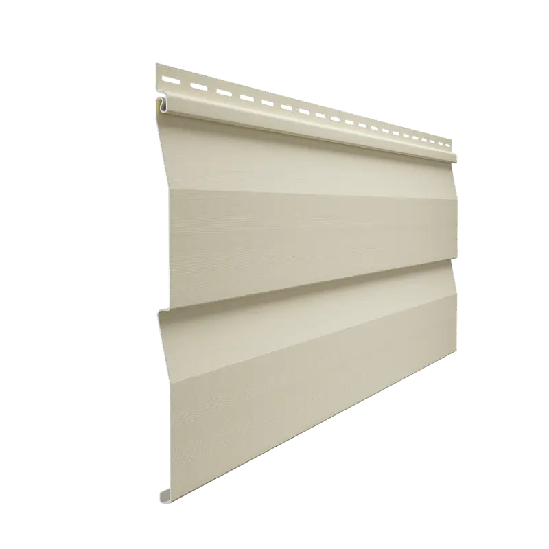 Виниловый сайдинг Корабельный брус D4.5D Docke Standard 3 м, Сливки-mini