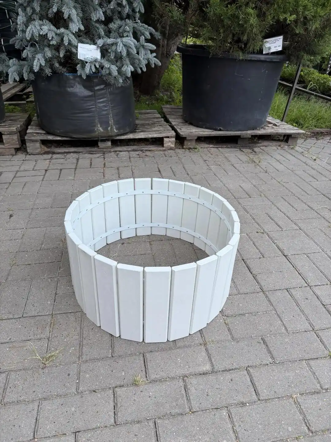 Кашпо круглое 640x640x350 мм-mini