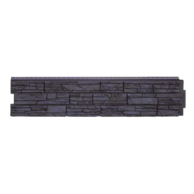 Фасадная панель ЯФАСАД Grand Line Крымский сланец, Premium Acryl, Уголь-mini