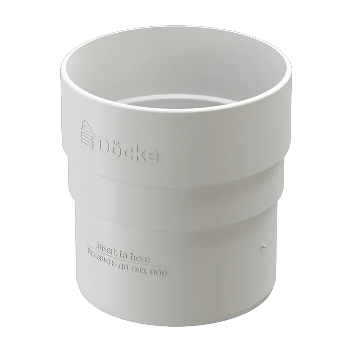 Муфта соединительная Docke Standard белый (RAL 9003)-mini
