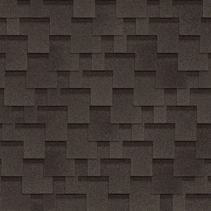 Гибкая черепица SHINGLAS Финская, Аккорд, Коричневый-mini