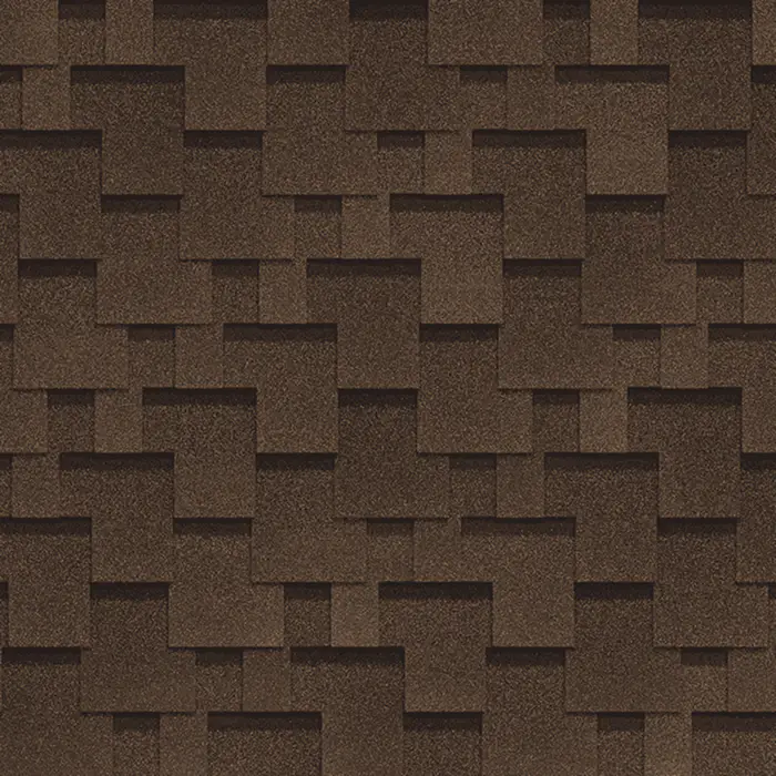 Гибкая черепица SHINGLAS Фокстрот, Дуб-mini