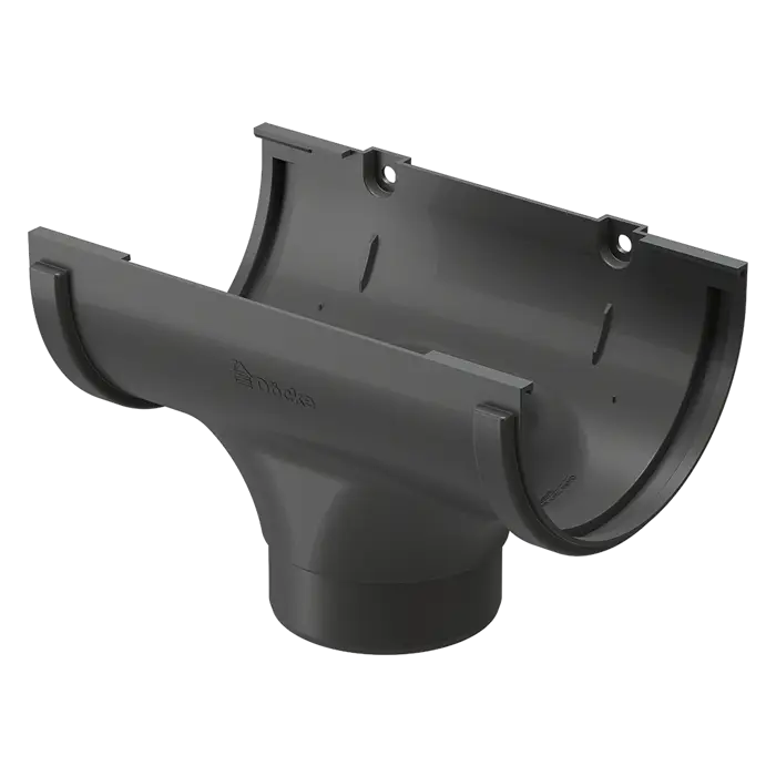 Воронка желоба Docke Standard серый (RAL 7024)-mini