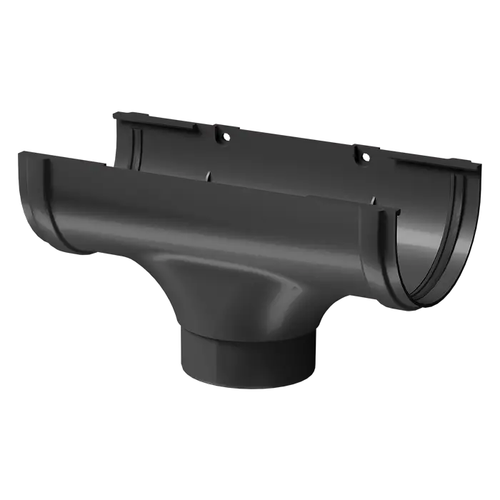 Воронка желоба Docke Premium графит (RAL 7024)-mini