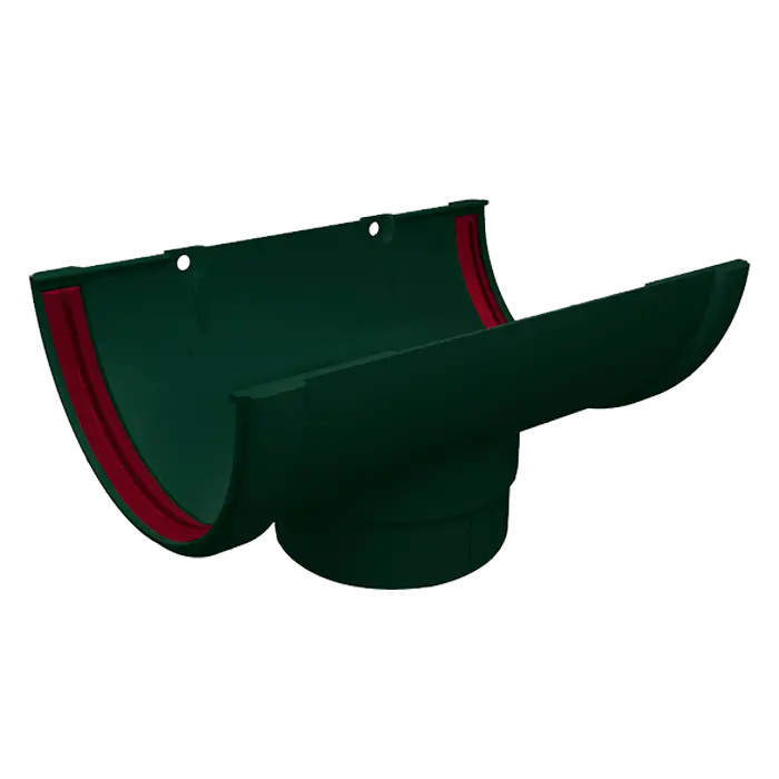 Воронка желоба Grand Line Классика 120 ПВХ зелёный (RAL 6005)-mini