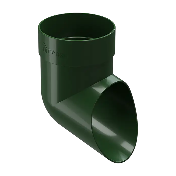 Наконечник для водосточной трубы Docke Standard зеленый (RAL 6005)-mini