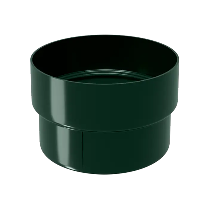 Муфта трубы соединительная Grand Line Дизайн 135 ПВХ зелёный (RAL 6005)-mini