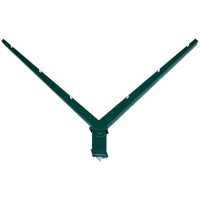 Наконечник V на столб 62х55 RAL 6005-mini