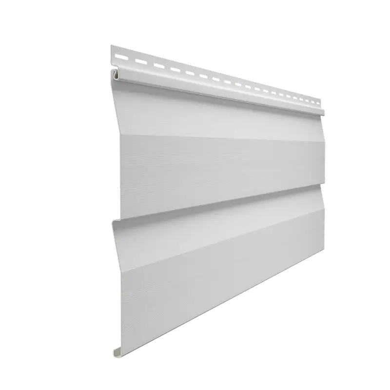 Виниловый сайдинг Корабельный брус D4.5D Docke Standard 3 м, Пломбир-mini