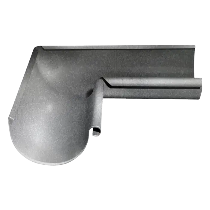 Угол желоба внутренний 90° Grand Line PE 125/90 мм, Zn-mini