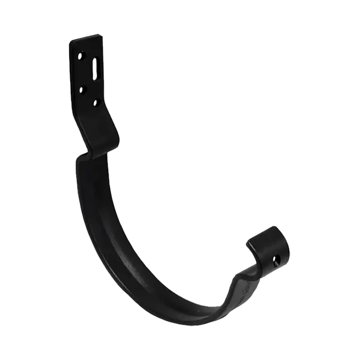 Крюк желоба короткий полоса  Grand Line PU Matt 150/100 мм, RAL 9005-mini