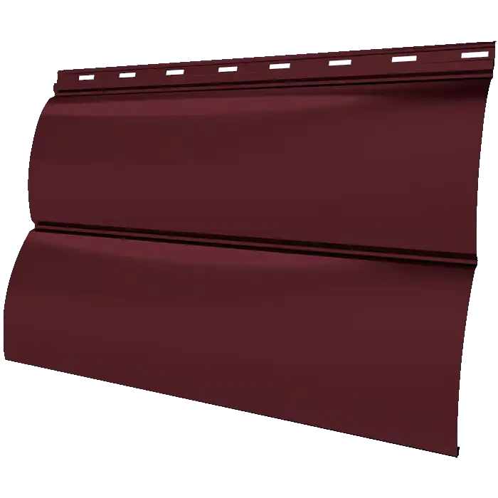 Блок-хаус новый Grand Line 0,45 Drap с пленкой, RAL 3005 красное вино