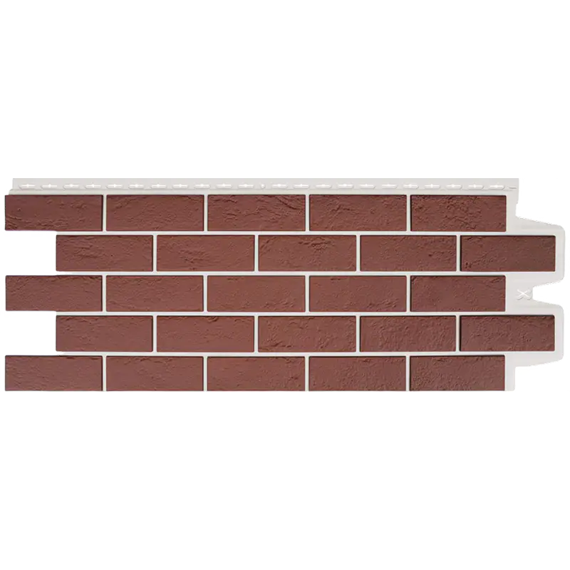 Фасадная панель Grand Line Состаренный кирпич, Design Plus, Корица с белым швом-mini