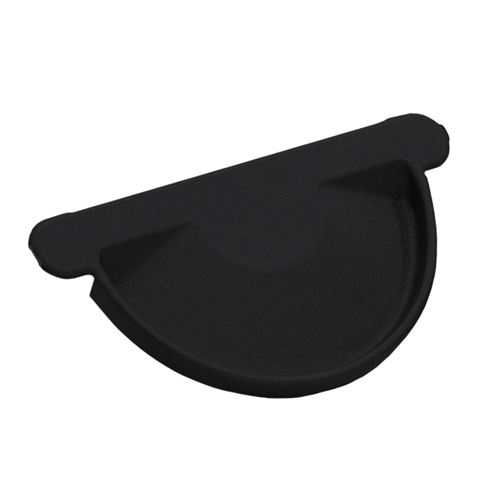 Заглушка желоба Grand Line PU Matt 125/90, RAL 9005-mini