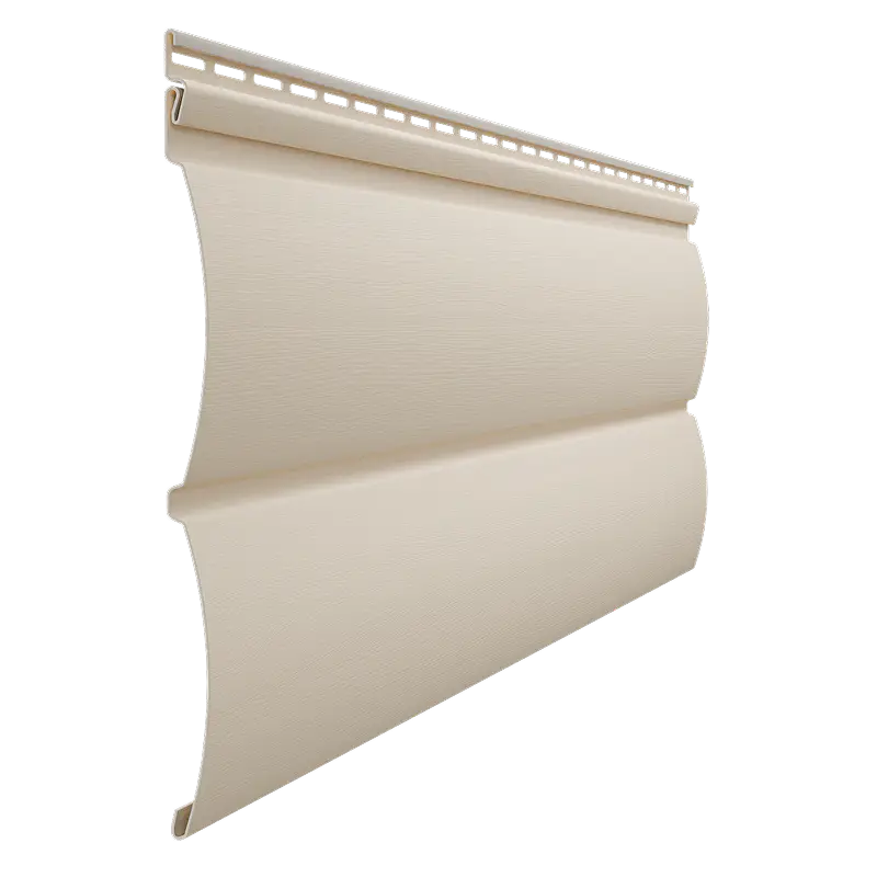 Виниловый сайдинг Блок-Хаус D4.7T PASTEL Docke Premium 3.6 м, Сливки-mini