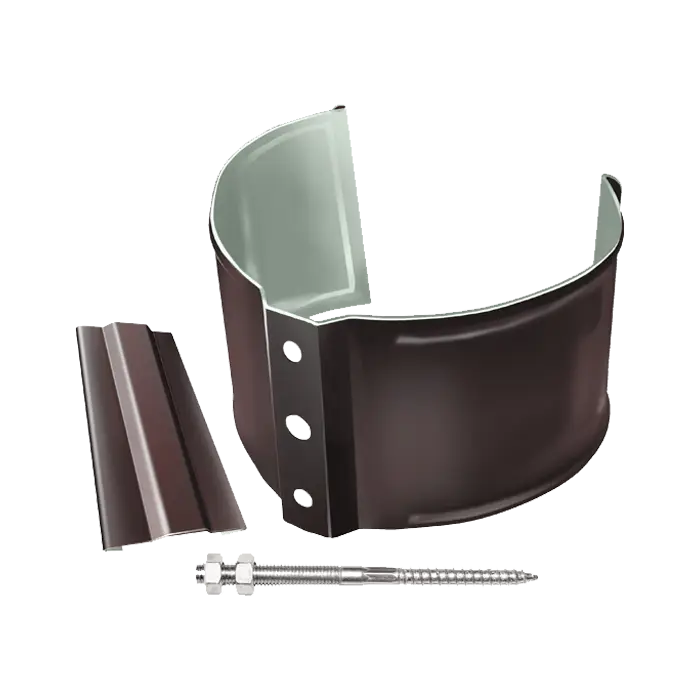 Кронштейн трубы на кирпич Grand Line PE 125/90 мм, RR 32-mini