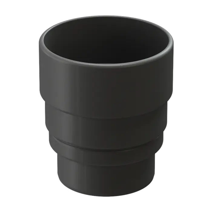 Переходник для водостока Docke Lux/Premium графит (RAL 7024)-mini