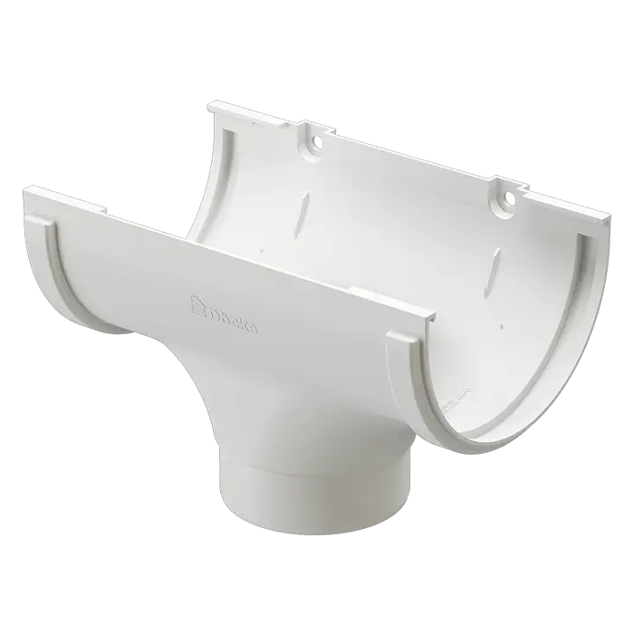 Воронка желоба Docke Standard белый (RAL 9003)-mini